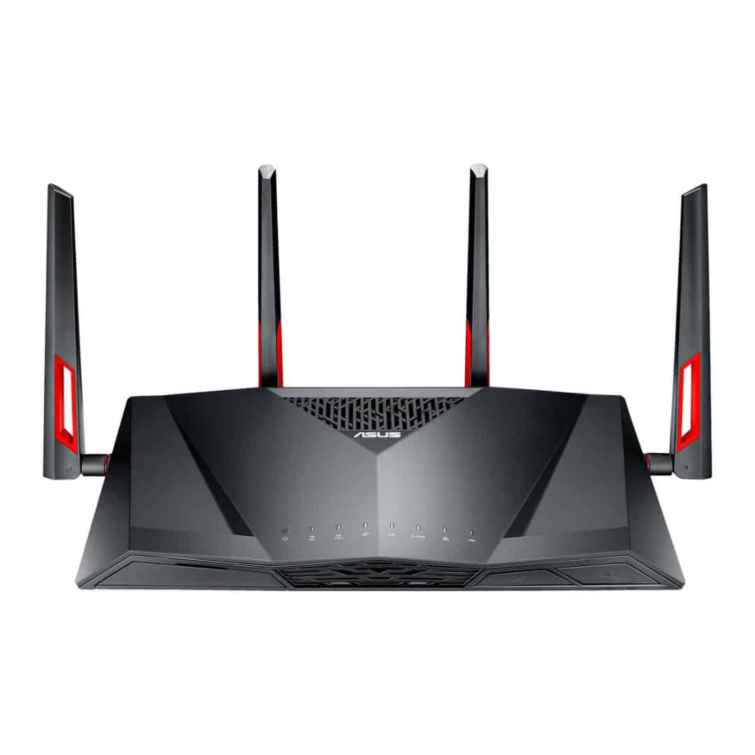 Asus (DSL-AC88U) AC3100 Wireless Dual Band GB VDSL2/ADSL2 Modem Router ...