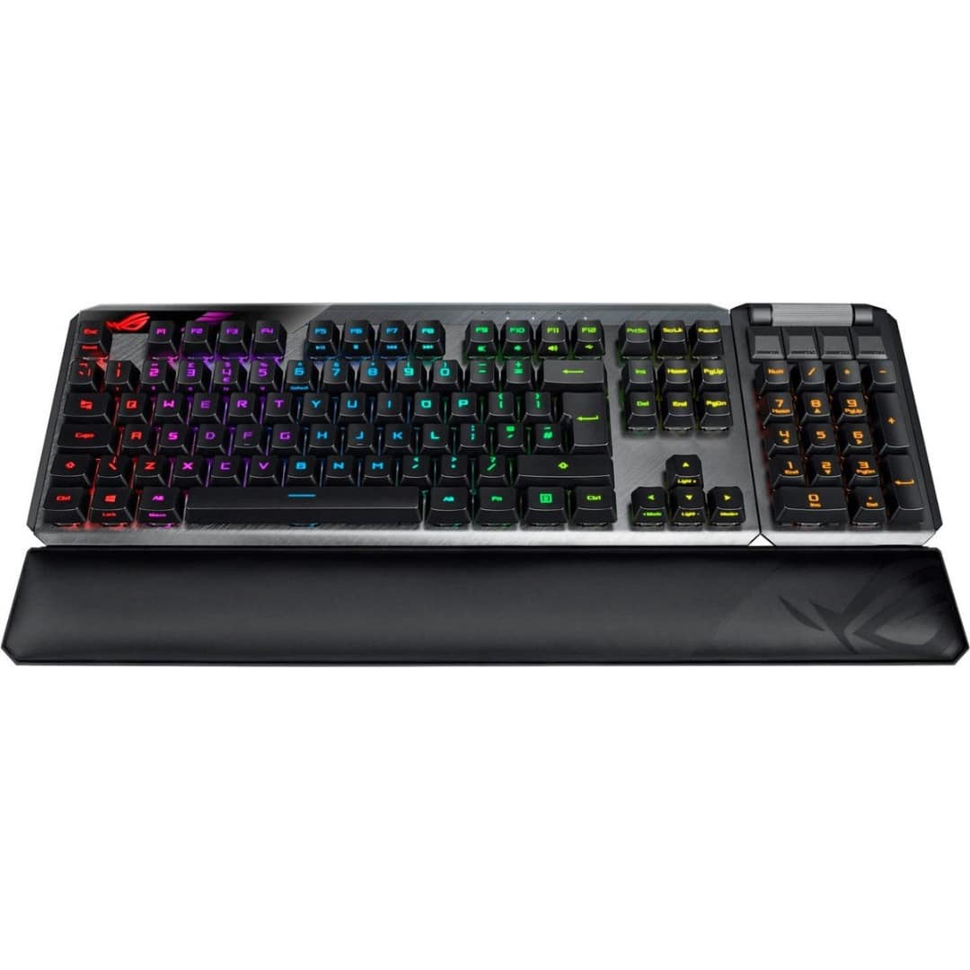 ASUS ROG Claymore II Mechanical Wireless Gaming Keyboard Red RX Optical ...