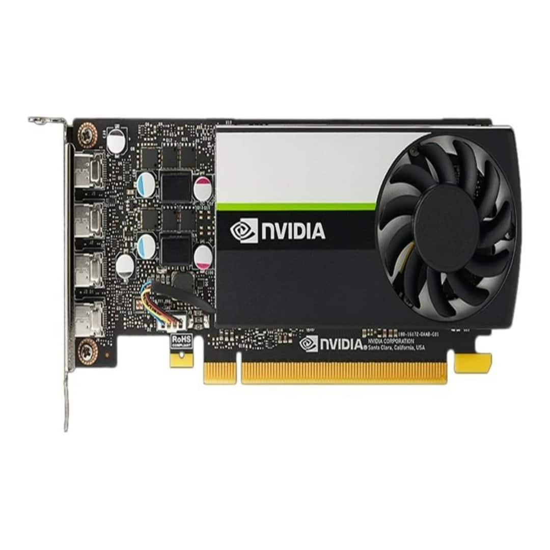 PNY NVidia T1000 Professional Graphics Card, 4GB DDR6, 896 Cores, 4 ...