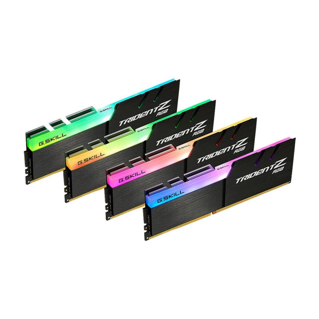 64GB (16Gbx4) G.Skill Trident Z RGB 2400Mhz DDR4 PC4-19200 PC