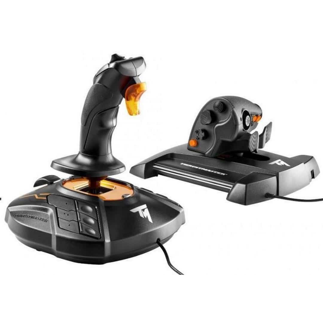 How to Use the Thrustmaster TCA Sidestick & Quadrant with Middle Control -  Middle Things