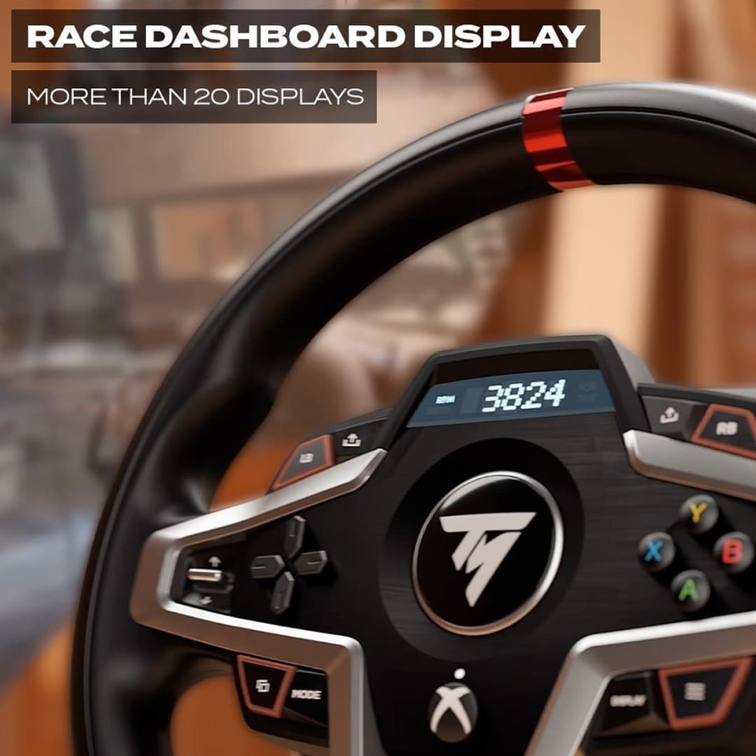 New Thrustmaster T248 racing wheel has an integrated display - 9to5Toys