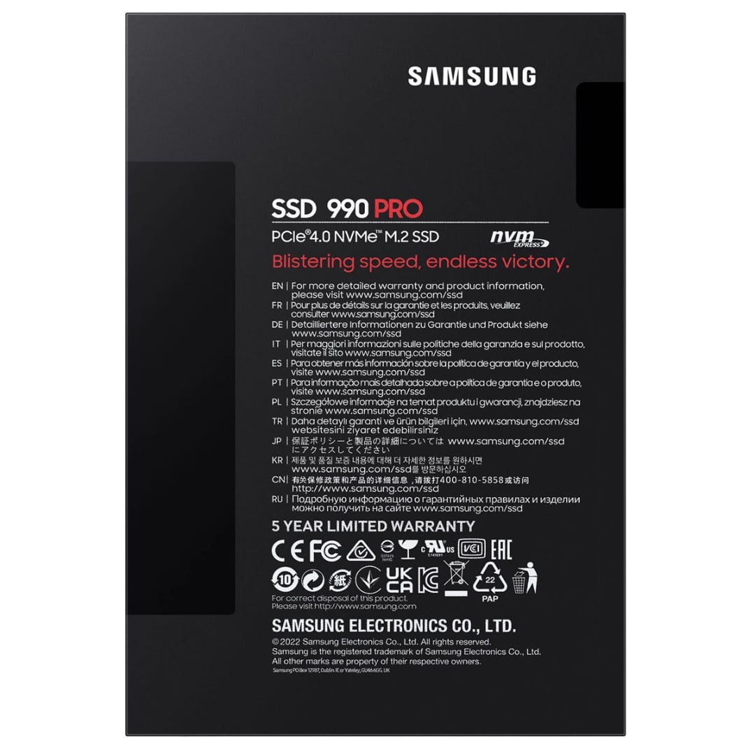  Buy Samsung 990 PRO SSD 1TB PCIe 4.0 M.2 Internal Solid State  Drive, Fastest Speed for Gaming, Heat Control, Direct Storage and Memory