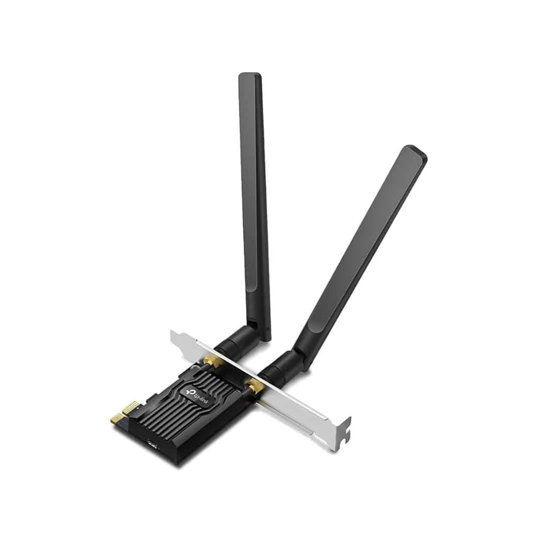 Photos - Wi-Fi TP-LINK Archer TX20E AX1800 Dual Band  6 Bluetooth 5.2 PCI Express Ad 