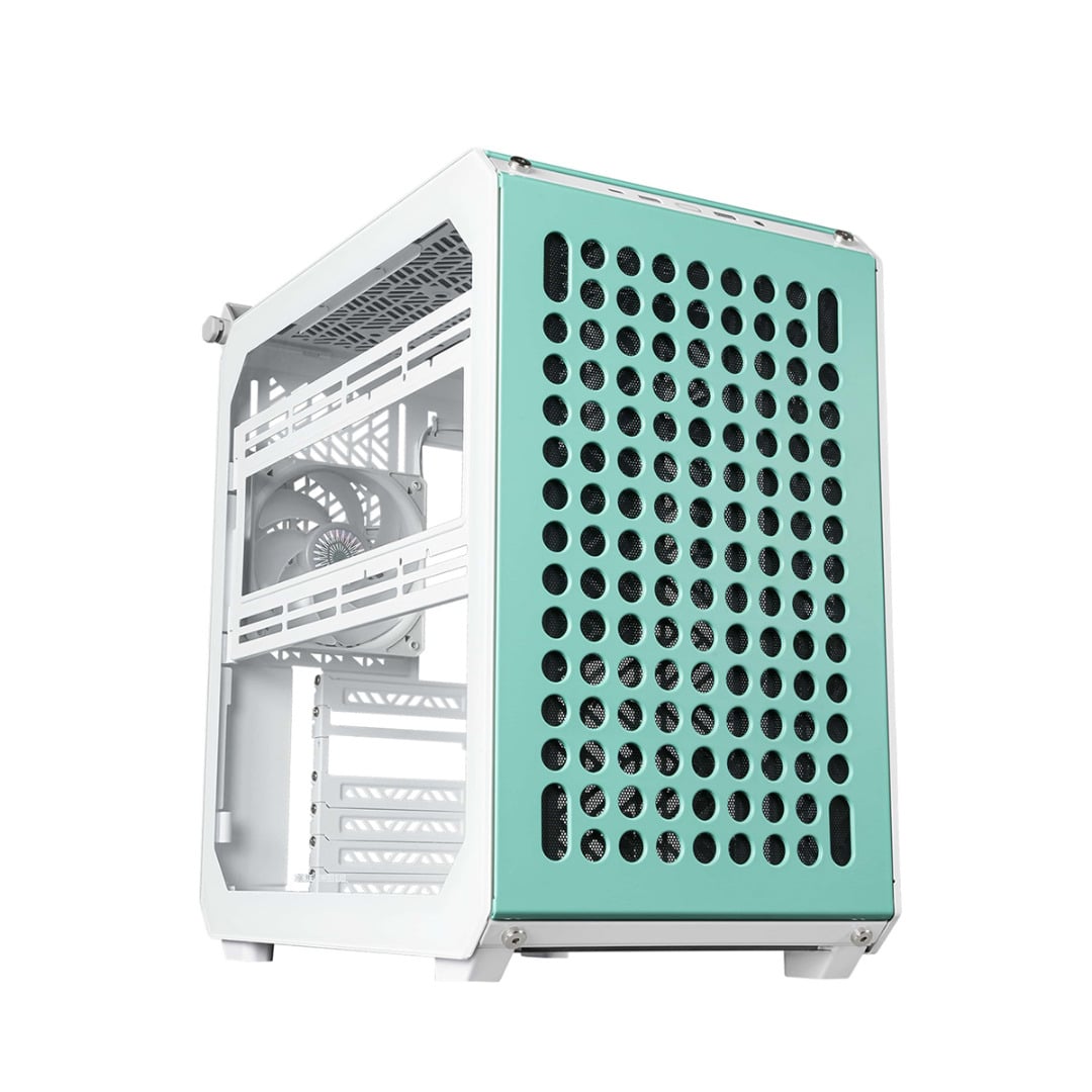 Photos - Computer Case Cooler Master E-ATX Flatpack Modular Case - Qube 500 Macaron Q500-DGNN-S00 