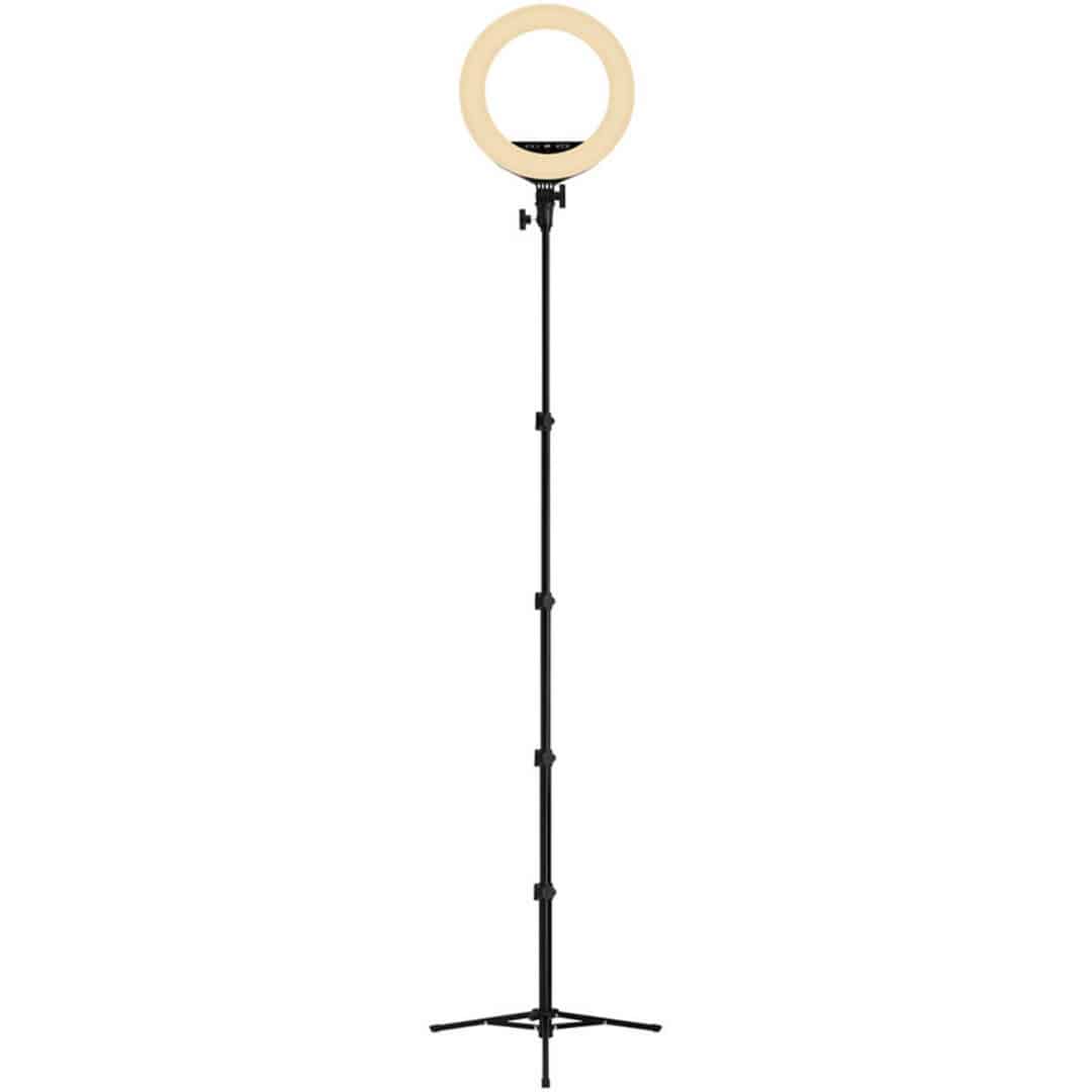 Supersonic PRO Live Stream 14-Inch 224-LED Selfie Ring Light with Floor  Stand in the Smartphone & Camera Accessories department at Lowes.com