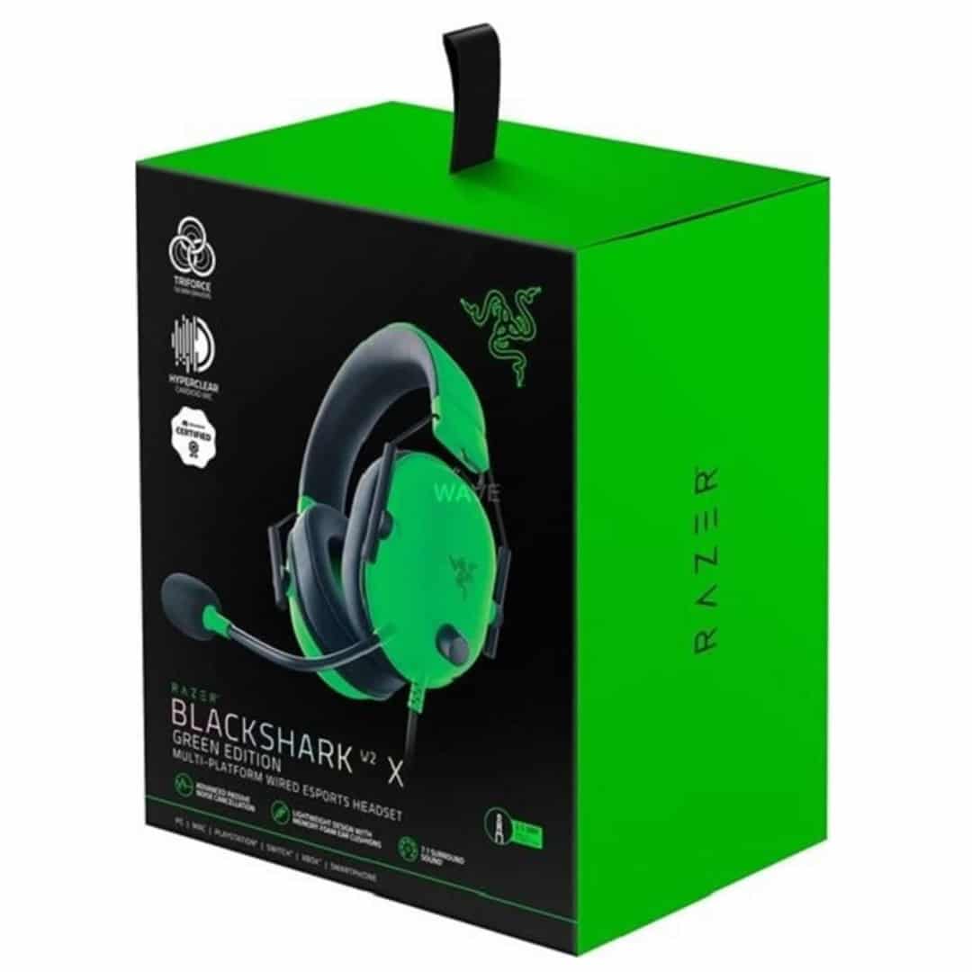 Razer Blackshark V2 X Gaming Headset - Green