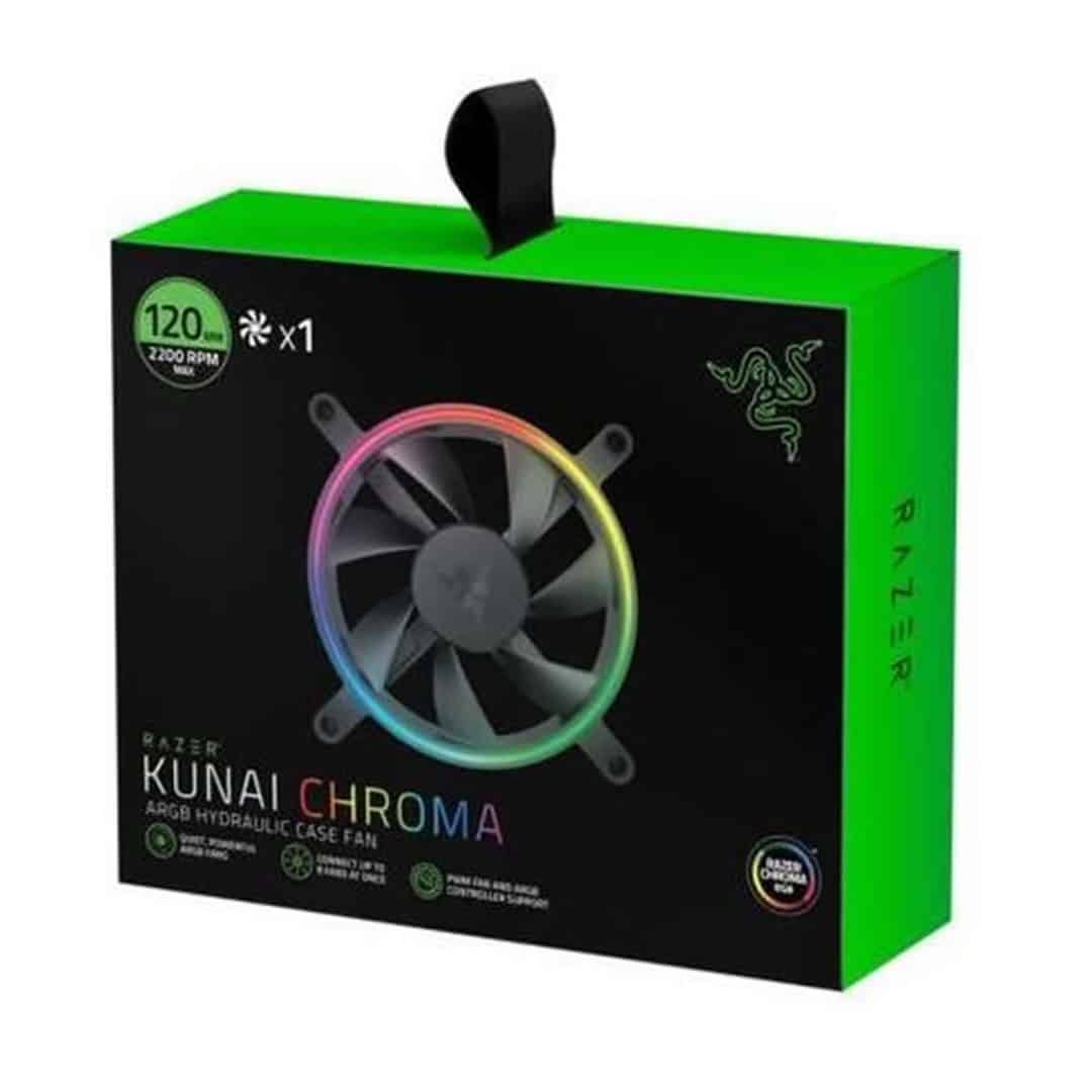 Razer Kunai Chroma 120mm ARGB Case Fan - Single Pack