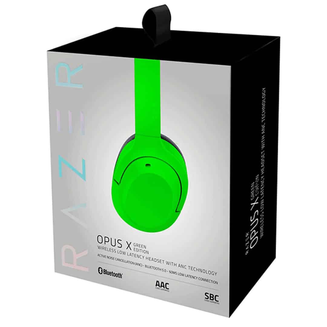 Razer Opus X Bluetooth Noise Cancellation Headset Green