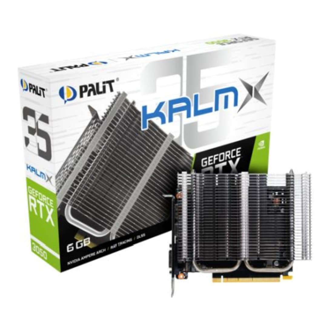 Photos - Graphics Card Palit Nvidia Geforce RTX3050 KalmX 6GB DDR6 Passive Fanless  